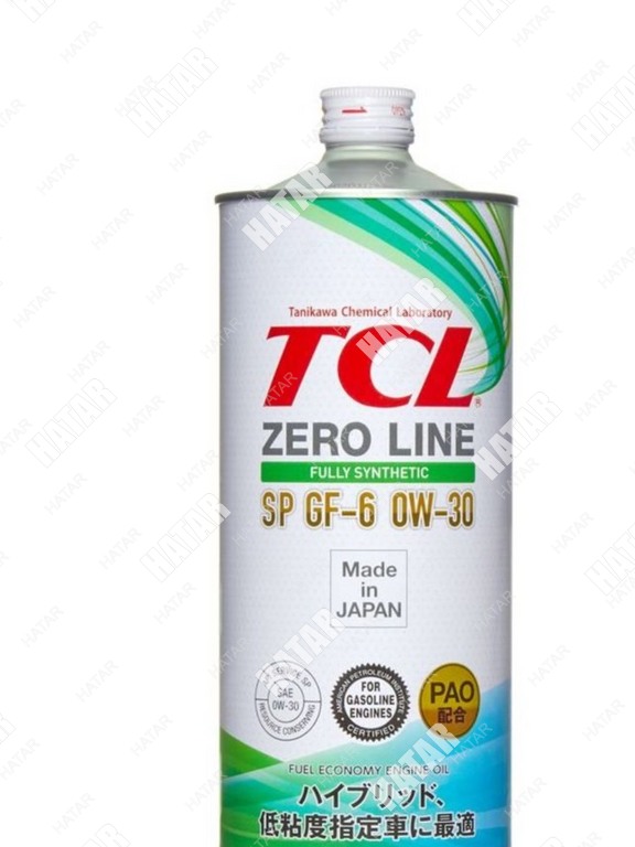 TCL 0w30 масло моторное zero line fully synth fuel economy sp/gf-6 1л Z0010030SP