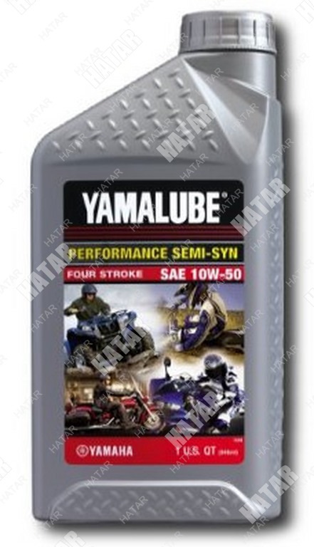 YAMAHA Моторное масло 4t yamalube полусинтетика 0,946л LUB10W50SS12