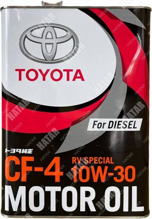 TOYOTA Toyota масло моторное дизельное rv special cf-4 10w-30 4l 0888301905