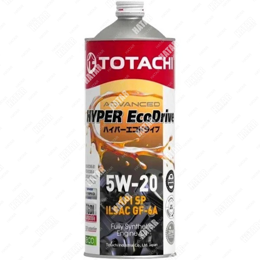 TOTACHI 5w-20 hyper ecodrive sprcgf-6a 1л синт. мотор. масло E1401