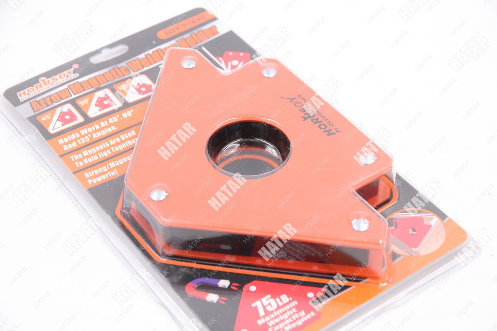 HORUSDY Магнитный сварочный уголок 75lb/34кг SDY97840