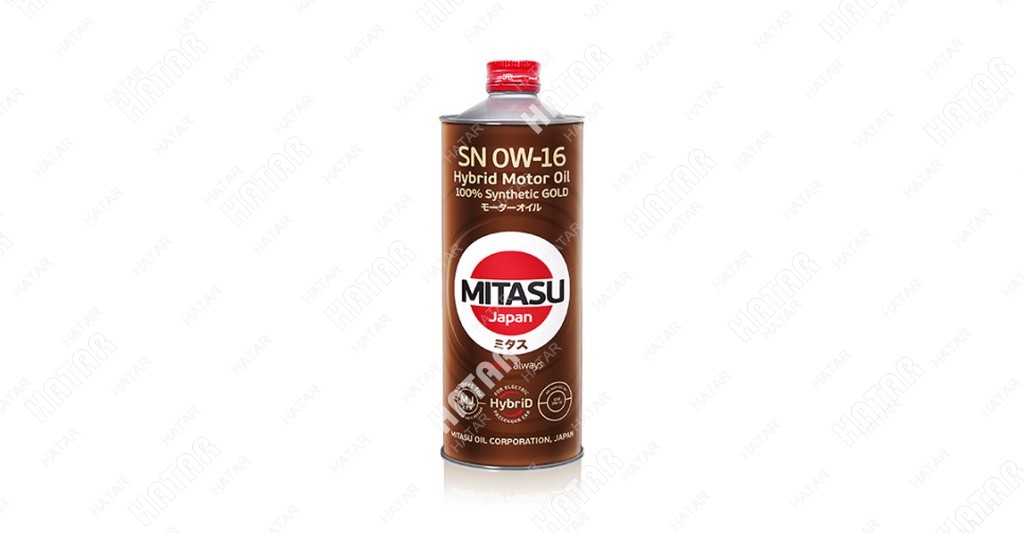 MITASU 0w16 gold моторное масло синтетика бензин sn/gf-5 1л MJ1061