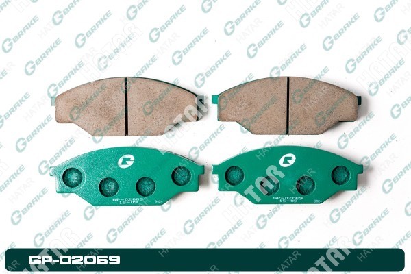 G-BRAKE Колодки g-brake GP02069