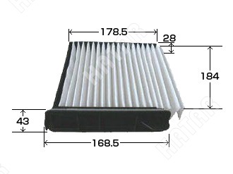 VIC Фильтр салонный vic AC204E