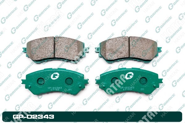 G-BRAKE Колодки g-brake GP02343