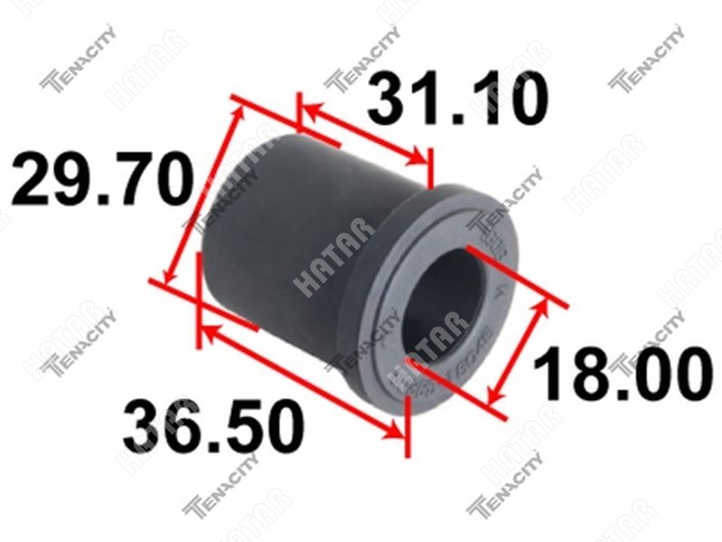 TENACITY Втулка рессоры tenacity 2167 AAMTO1050