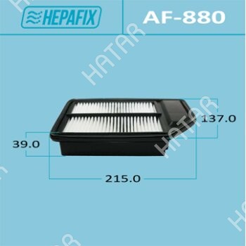 HEPAFIX Воздушный фильтр a-880 hepafix 1/54 AF880