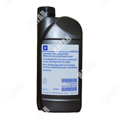 GENERAL MOTORS Масло трансмиссионное gm atf dexron vi 1л 1940184 93165414