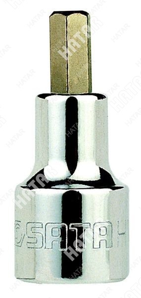 SATA головка торцевая sata 1/2dr с шестигранной вставкой 10мм l-50мм 24206