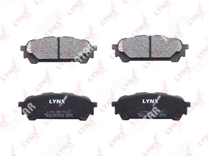 LYNXAUTO Колодки тормозные дисковые | зад | BD7113