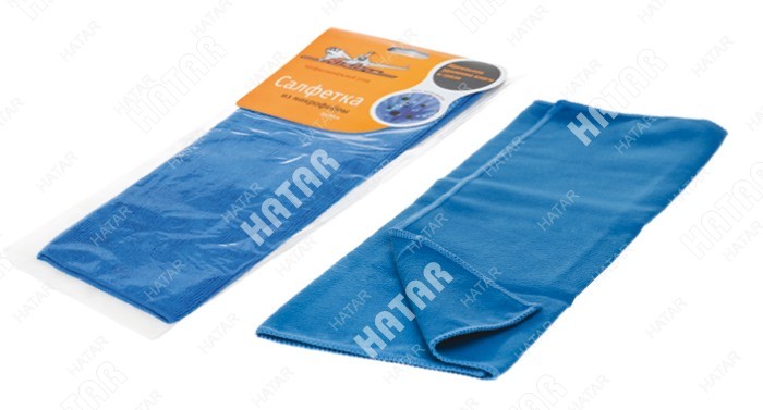 AIRLINE Салфетка из микрофибры синяя 35*40 см ABA03