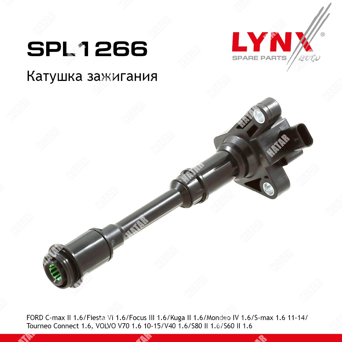 LYNXAUTO Катушка зажигания SPL1266