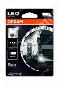 OSRAM Лампа 2824cw-02b 1w24vihw2.1x9.5d5xbli2dk 6000k 2824CW02B