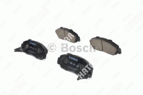 BOSCH Колодки тормозные дисковые 0986461142