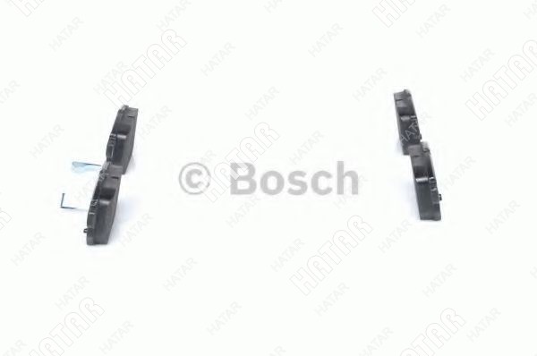 BOSCH Колодки тормозные дисковые | зад | 0986494255