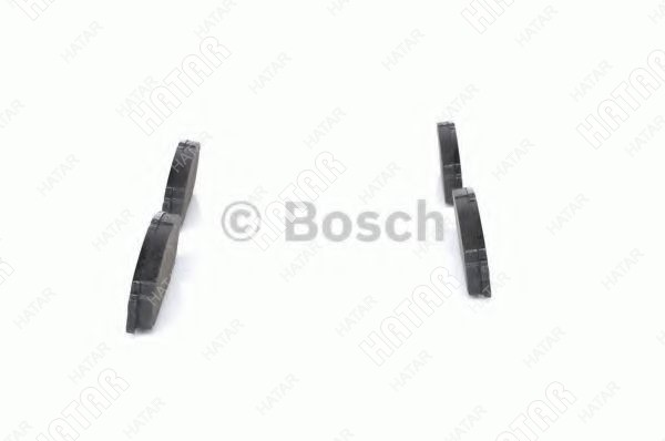 BOSCH Колодки тормозные дисковые перед 0986424319