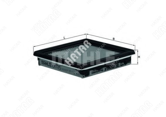 KNECHT Фильтр воздушный LX725
