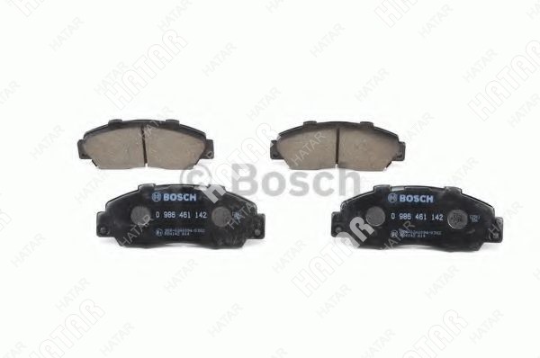 BOSCH Колодки тормозные дисковые 0986461142