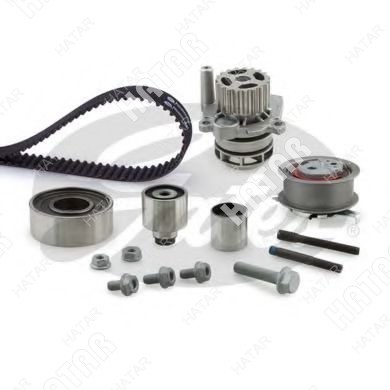 GATES Комплект ремня грм + насос водяной KP25649XS1