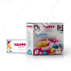 KOLIBRIYA Ароматизатор меловой yammy баночка bubble gum