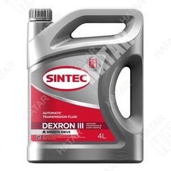 SINTEC Atf lll dexron масло трансмиссионное 4л