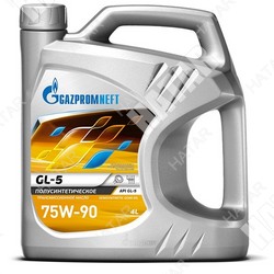 GAZPROMNEFT 75w90 масло трансмиссионное gl-5 полусинтетическое 4л