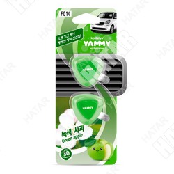 KOLIBRIYA Ароматизатор на дефлектор yammy , жидкий green apple