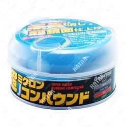 SOFT99 Полироль абразивный мелкий micro rubbing compound для темных,180г