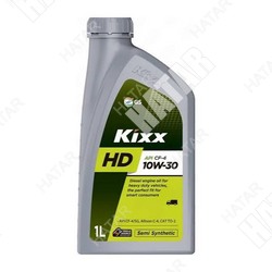 KIXX 10w30 hd/dx5 масло моторное полусинтетика дизель cf-4/sg 1л