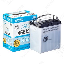 FURUKAWA BATTERY Аккумулятор fb altica high-grade ёмкость 43 ah, пусковой ток 380 а, 185x125x227