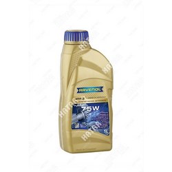 RAVENOL 75w mtf-3 трансмиссионное масло синтетика 1л