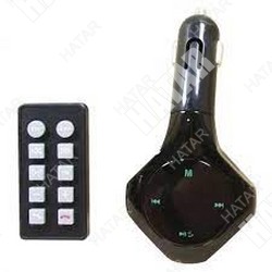 HZ Mp3/fm-модулятор 2usb/bt handsfree 12v-24v