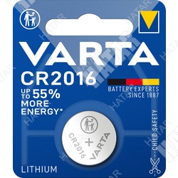 VARTA Cr2016 батарейка 1шт/ блистер