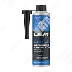LAVR Суперантигель с диспергатором super antigel diesel -45°c в дизельное топливо на 40-60л 1:150 с насадкой, 310мл