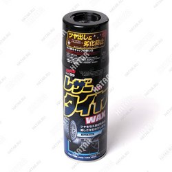 SOFT99 Полироль универсальный кож.,рез.,пласт. leather & tire wax, 420мл
