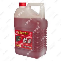 SAKURA Антифриз red красный -45 10кг