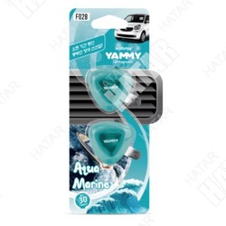 KOLIBRIYA Ароматизатор на дефлектор yammy , жидкий aqua marine