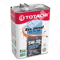 TOTACHI 5w30 eco diesel масло моторное, полусинтетика, ck-4/cj-4/sn, e9/a5/b5 4л