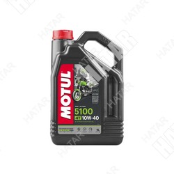 MOTUL 5100 4t 10w40 моторное масло для 4-х тактных мотоциклов полусинтетика sg/sh/sj/sl/sm 4л