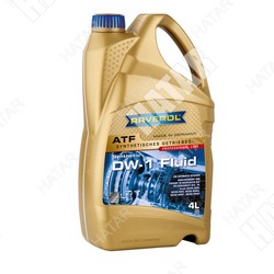RAVENOL Трансмиссионная жидкость для акпп atf dw-1 4л