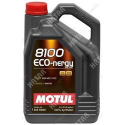 MOTUL 5w30 8100 eco-nergy моторное масло синтетика sl/cf, a5/b5 4л