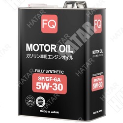 FQ 5w30 fully synthetic моторное масло sp/gf-6a 4л