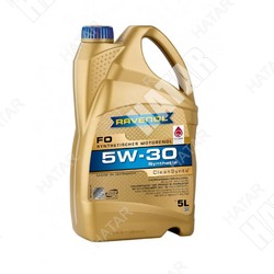 RAVENOL 5w30 fo масло моторное синтетика sl/cf gf-4 a5/b5 5л