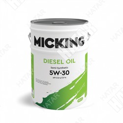 MICKING 5w30 diesel oil pro2 моторное масло полусинтетическое cg-4/cf-4 20л