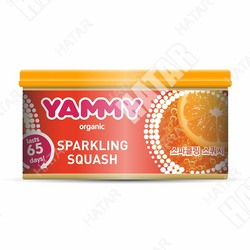 KOLIBRIYA Ароматизатор с войлочн. наполнителем yammy , баночка sparkling squash 42гр