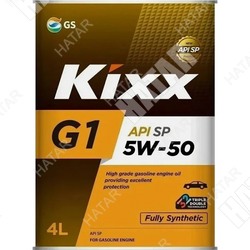 KIXX 5w50 g1/gx7 масло моторное синтетика sp 4л