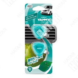 KOLIBRIYA Ароматизатор на дефлектор yammy , жидкий clear squash