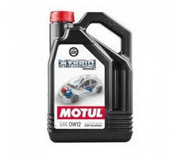 MOTUL 0w12 hybrid моторное масло синтетика sn 4л