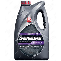 ЛУКОЙЛ 5w30 genesis universal масло моторное,полусинтетика, sl/cf a5/b5 4л