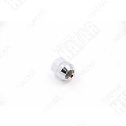 TADEMITSU Гайка колесные m12x1.25 хром 21мм x 25мм открытая